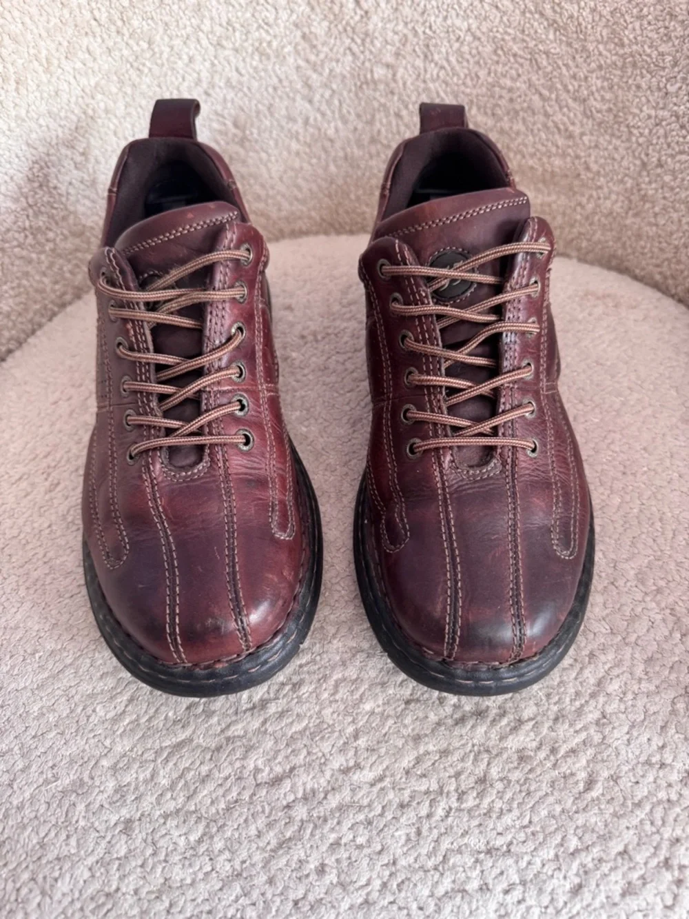 Eastland Brown Leather Casual Oxford Shoes Men’s Size 12D Wide Comfort Walking